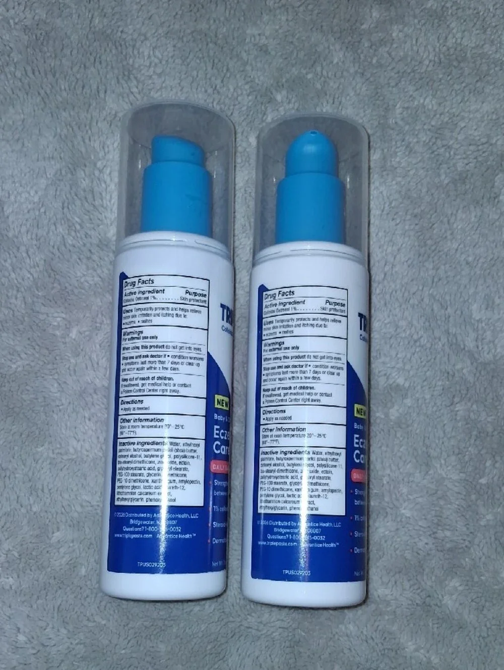 Eczema Care Daily Barrier Cream - Blue (Lot Of 2)